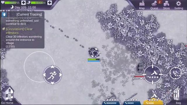 Ares virus- Clear 30 infestors,get Z coin to buy more bullets. смотреть онлайн