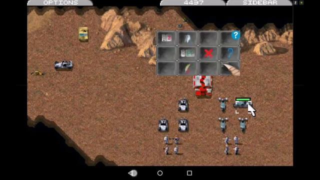 How to scroll Command and Conquer 1 on Android using swipes and Magic Dosbox смотреть онлайн