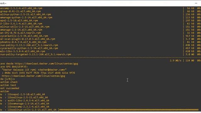 Instalación de Docker / Install Docker - CentOS7 смотреть онлайн