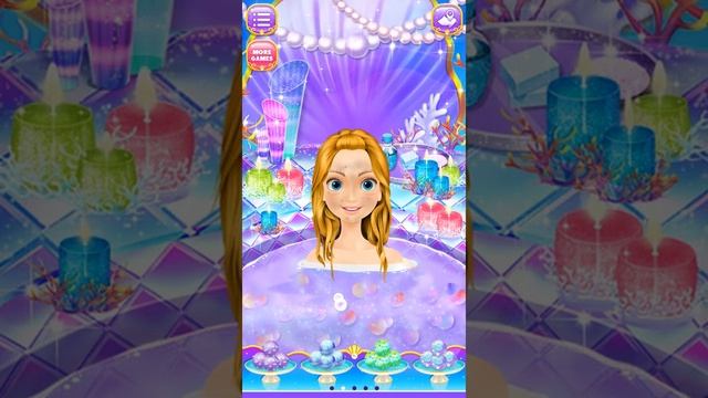 PLAY BEAUTY GAME MAGIC MERMAID SALON #1 | SPA AND MAKE UP GAME | ANDROID/IOS смотреть онлайн