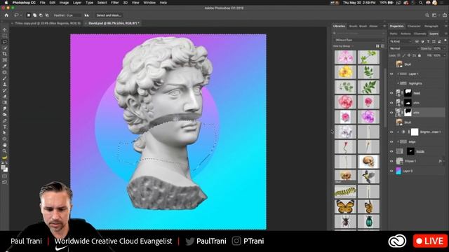 Creating Surreal Art in Photoshop смотреть онлайн