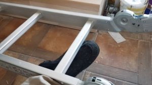 Работа Шарнирного механизма для лестниц