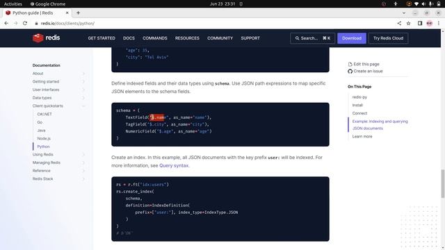 Python client for Redis смотреть онлайн