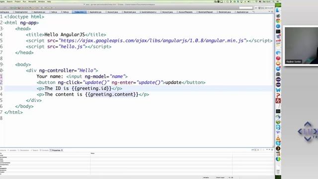 Using Spring 4 and AngularJS to develop web applications based on REST architecture смотреть онлайн