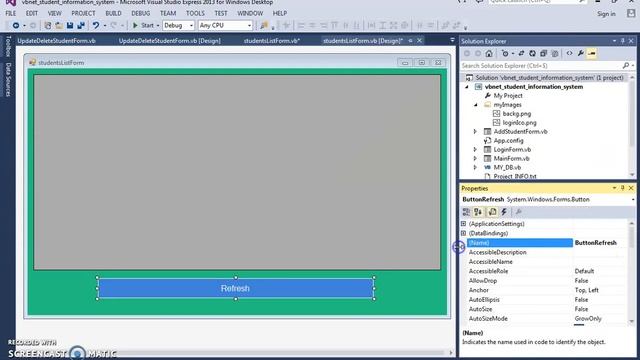 VB.NET - Student Information System Project In VB.Net And MySQL Database [With Source Code] Part 29 смотреть онлайн