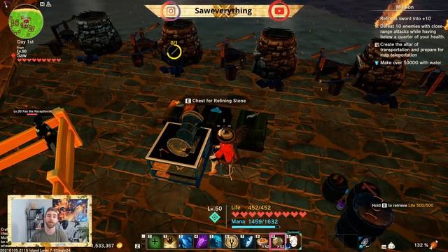 Craftopia Weapon Refining