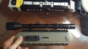Видео-Обзор самого дешевого оптического прицела 3-7X28  для страйкбола