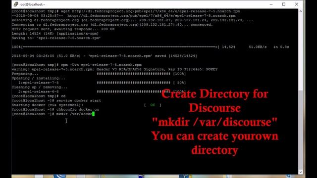 Discourse Installation Centos 7 with Docker смотреть онлайн
