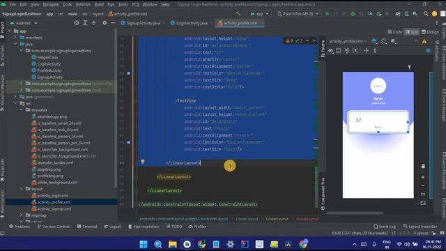 How to Retrieve Data from Firebase Database and Display in Profile Page - Android Studio | 2022 смотреть онлайн