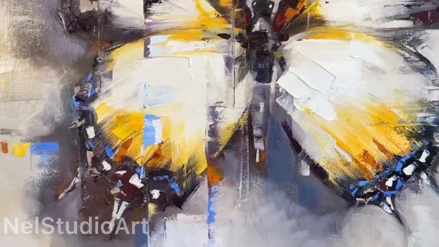 Картина " Жёлтая бабочка" смотреть онлайн