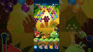 Angry Birds Pop Level 844 - defeat the King Pig