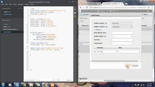 Php file upload смотреть онлайн