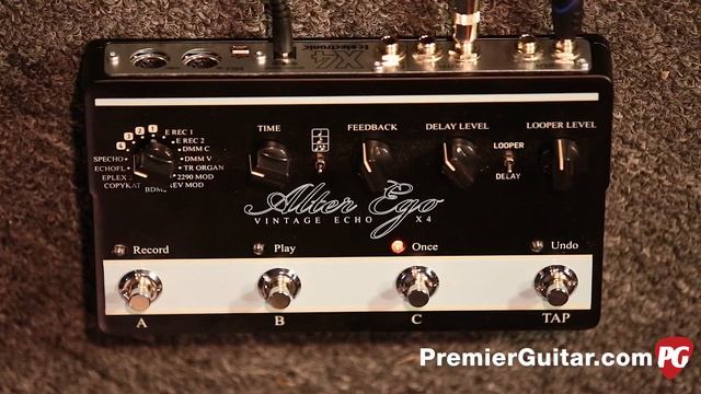 Review Demo - TC Electronic Alter Ego X4 Vintage Echo смотреть онлайн