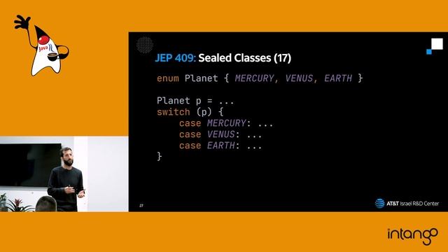 [Hebrew] Java 17: The Coolest Kid on the (Text) Block / Yaniv Nahoum @ AT&T Israel смотреть онлайн