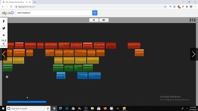 Google Atari Breakout - Atari Breakout - Google Breakout - Play Breakout on Google смотреть онлайн
