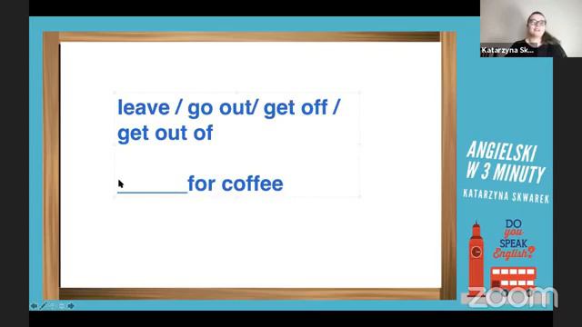 Jaka jest różnica między GET OUT OF/GET OFF / GO OUT/ LEAVE? - Angielski w 3 minuty odc. 3 смотреть онлайн