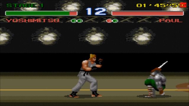 Tekken 3 Special | Genesis/Sega Mega Drive | Геймплей смотреть онлайн