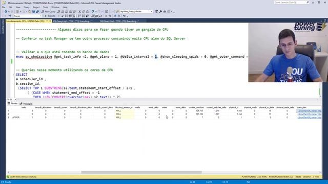Monitoramento no SQL Server - O que fazer quando receber um alerta de CPU? смотреть онлайн