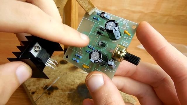 #14 Радио конструктор из Китая, Простой усилитель звука TDA2030, идеально для новичков. смотреть онлайн