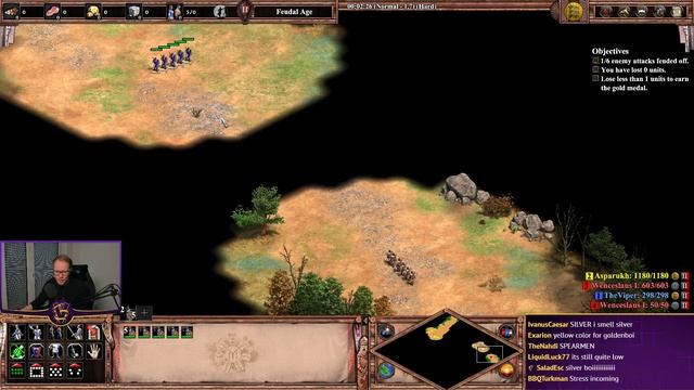 AOE2:DE | The Art of War Challenges | #6 Land Battle смотреть онлайн