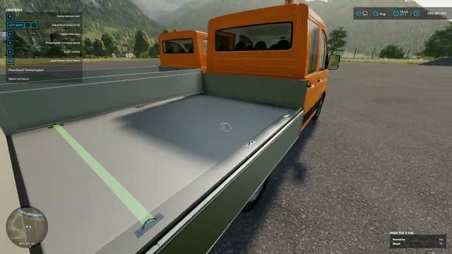 FS22 MAN TGE 2018 Platform Farming Simulator 22 Mods смотреть онлайн