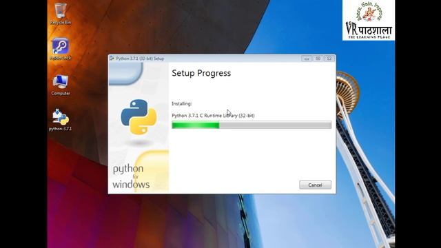 Python tutorial for beginner - How to install python on windows in easy way lClass 12| VRpathshala смотреть онлайн