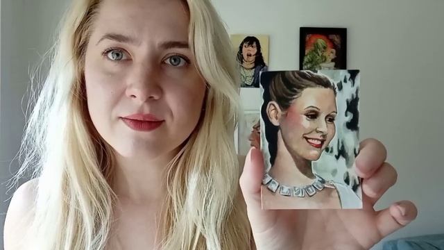 PRINCESS LEIA ORGANA SKETCHCARD (STARWARS) смотреть онлайн