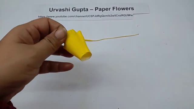 How To Make Crepe Paper Flowers Petticoat Daffodil / Narcissus Bulbocodium (flower # 232)