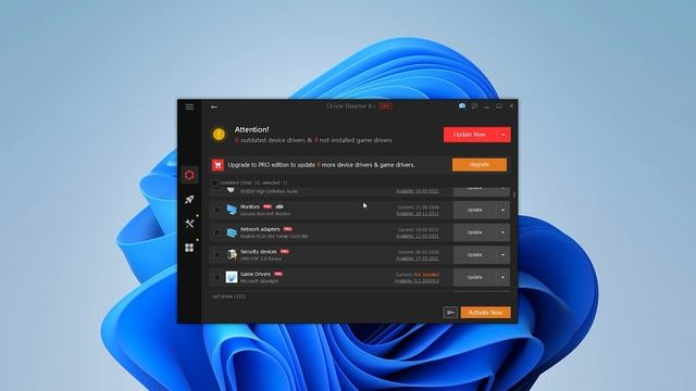Windows 11 - How To Update Drivers Automatically - Driver Booster Pro смотреть онлайн