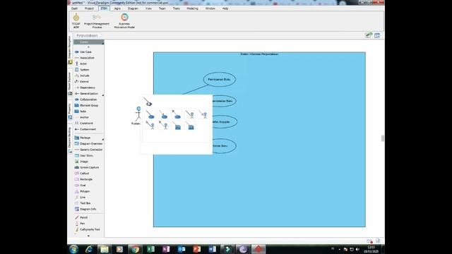 Tutorial Use Case Diagram Menggunakan Visual Paradigm смотреть онлайн