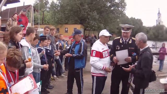 Награждение Победителей заплыва на вёслах смотреть онлайн