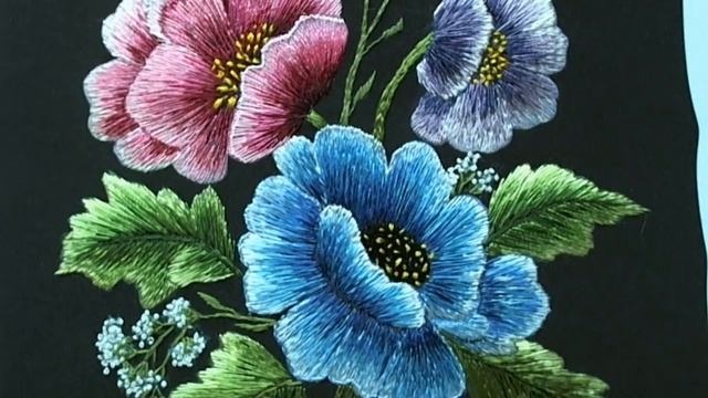Анонс курса"Вышивка гладью . Китайская техника вышивки. смотреть онлайн