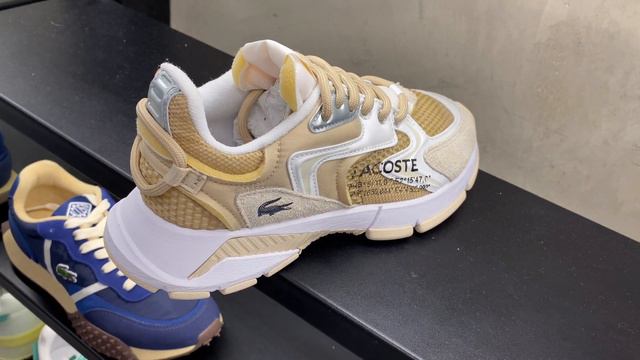 Lacoste L003 Neo Sneakers (Light Tan/White) - Style Code: 47SFA0093LT3