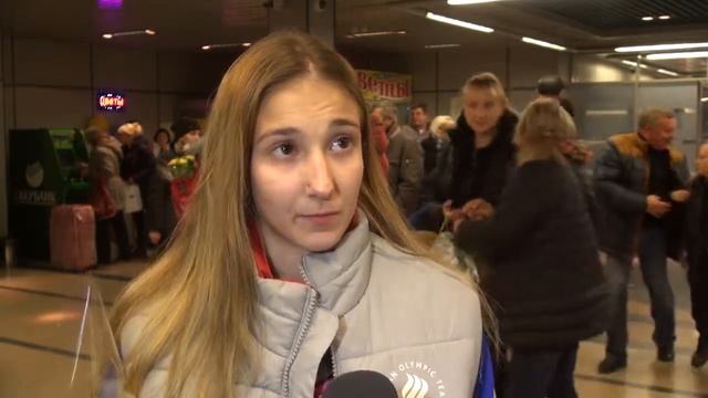 Встреча финалистки Третьих летних юношеских Олимпийских игр Капитолины Хуснуллиной смотреть онлайн