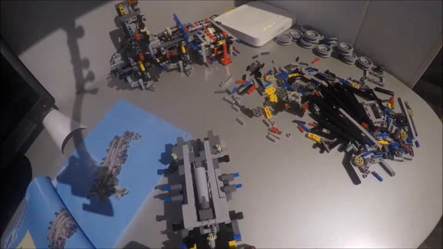 [GoPro Hero4] Time-lapse Lego Technic Mercedes-Benz Arocs 3245 42043 смотреть онлайн