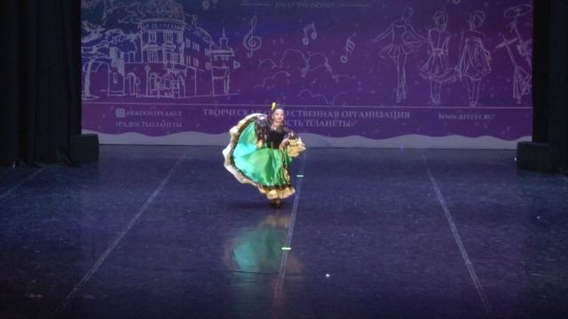 Цыганский танец. Волошина Лидия. 6 лет. Хореографический ансамбль танцев народов мира КАБРИОЛЬ. смотреть онлайн
