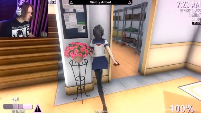 МЕДИУМ ПРОЖАРКА ! : Yandere Simulator
