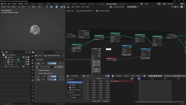 Simulation Branch Update + Blur Attribute Node | Geometry Nodes | Blender 3.5 Simulation Alpha смотреть онлайн