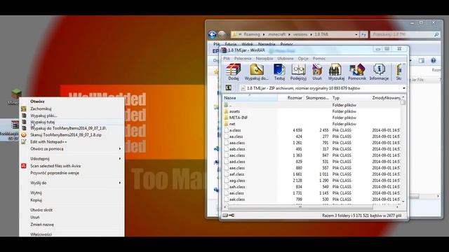 Too Many Items Mod 1.8 (TMI) - How To Install [non-Forge version] in Minecraft 1.8 смотреть онлайн
