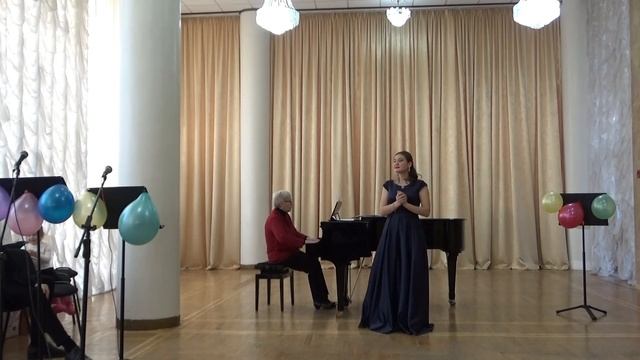 Сейтасанова Севиля 17 лет. Ипполитов-Иванов " Весной" из цикла четыре провансальские песни. смотреть онлайн