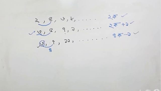 ধারা/প্যাটার্ন | অষ্টম শ্রেণীর গণিত | প্রথম অধ্যায়| pattern | class 8 смотреть онлайн