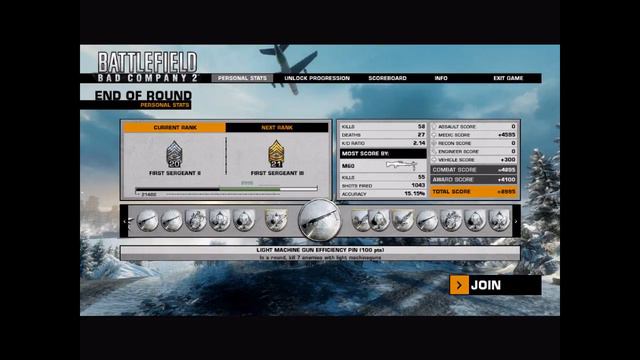 27 Medals in 1 game Battlefield Bad Company 2 смотреть онлайн