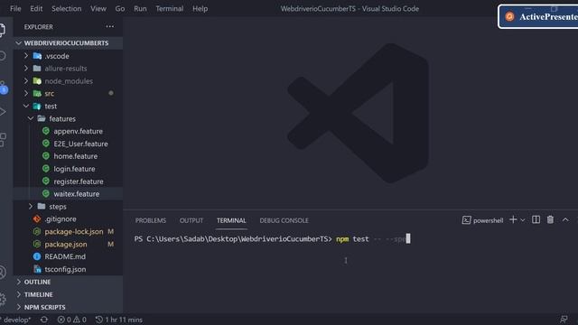 Part13_1: WebdriverIO with TypeScript - Import Fix смотреть онлайн