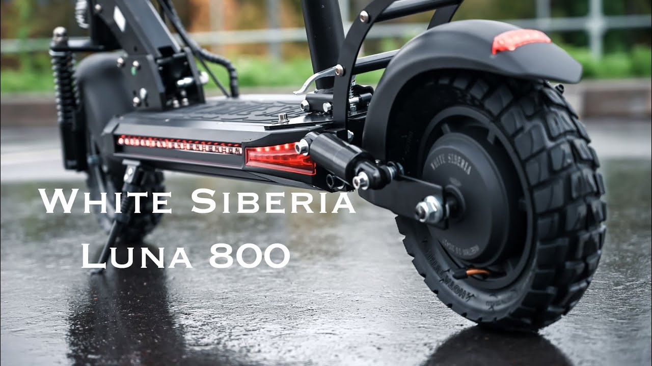 Обзор электросамоката White Siberia Luna 800w