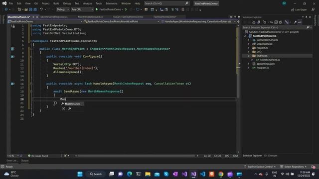 Try This Clean way of writing APIs in .NET | Fast Endpoints | Swagger смотреть онлайн