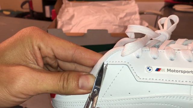 Puma BMW MMS M Motorsport Court Guard Shoe Review.  Puma White