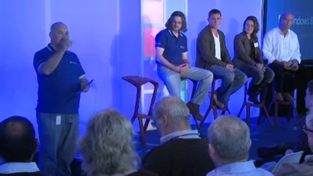 Q&A Panel on Windows 8 with Bill Buxton, Andrew Spooner, Kerry Lyons & Rik Hepworth смотреть онлайн