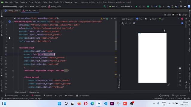 How to set Visibility for a button from another activity in android || @AwesomeDesigner смотреть онлайн