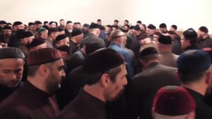 Сегодня с Главой РИ  Евкуровым Юнус-Беком Баматгиреевичем  на похороны  Долгиева Магомеда  (3 день)