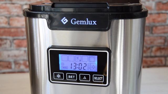 Льдогенератор GEMLUX GL-IM-88 / Обзор льдогенератора кускового льда (пальчики) смотреть онлайн